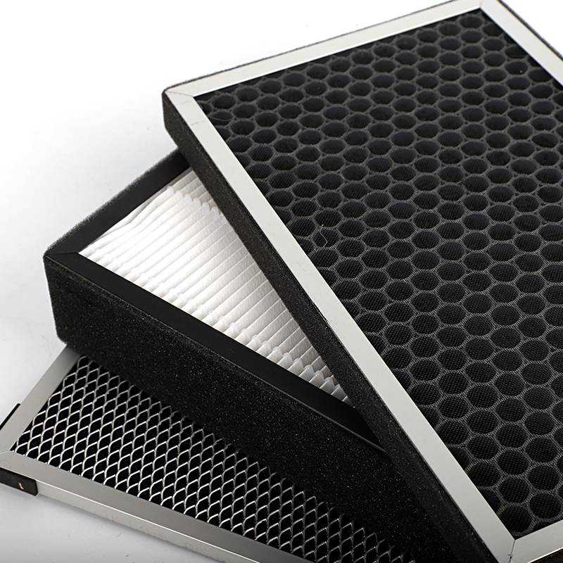 Wide-frequency fresh air system purification box exhaust pipeline filter box PM2.5 front dust collector 100-250mm filter