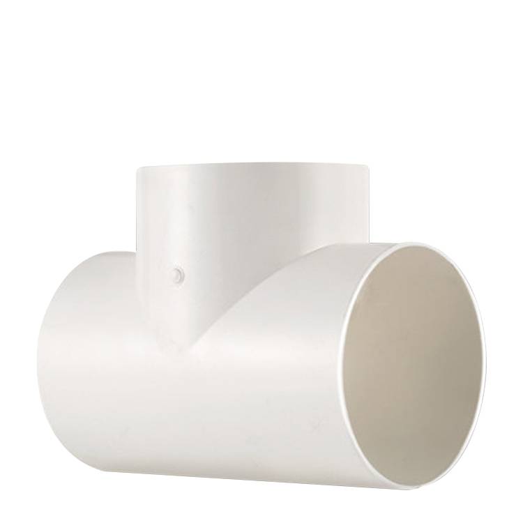 New air ventilation system T -type three -way joint high -quality plastic ABS material oblique exhaust air replacement kitchen toilet