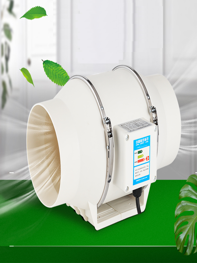 Two -directional exhaust fan 4 -inch 6 -inch bathroom front and negative air fan basement strong ultra -quiet pipeline pumping fans