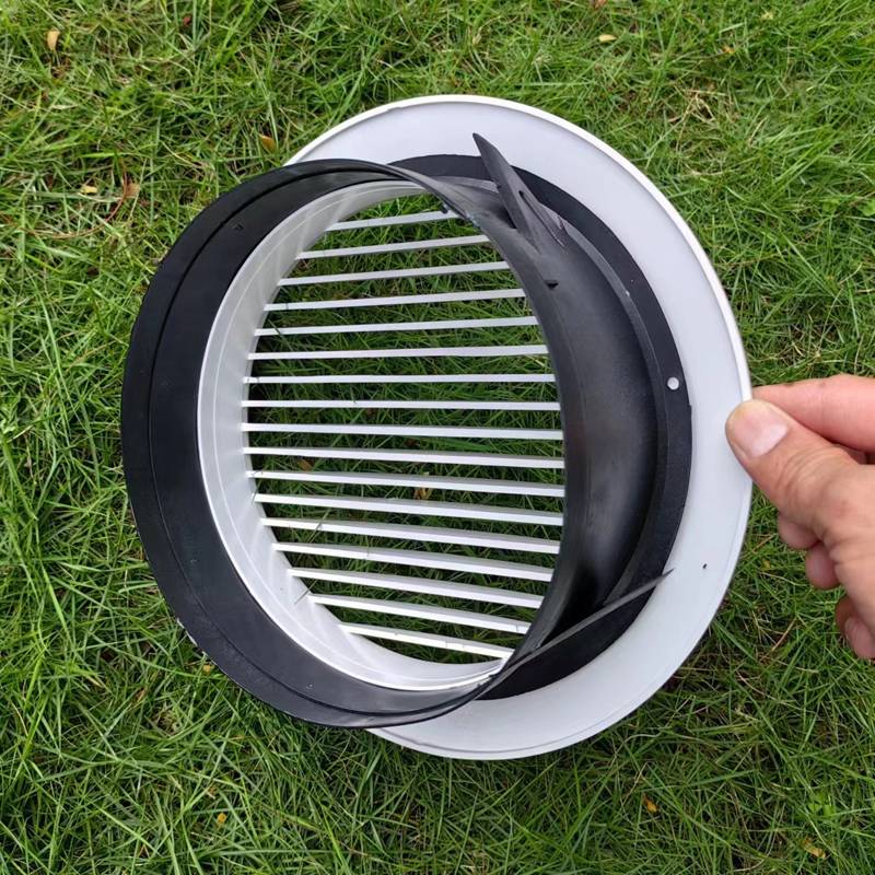 ABS new air outlet round outlet can adjust the air offer air outlet Fresh air system ceiling ventilation inlet decorative cover