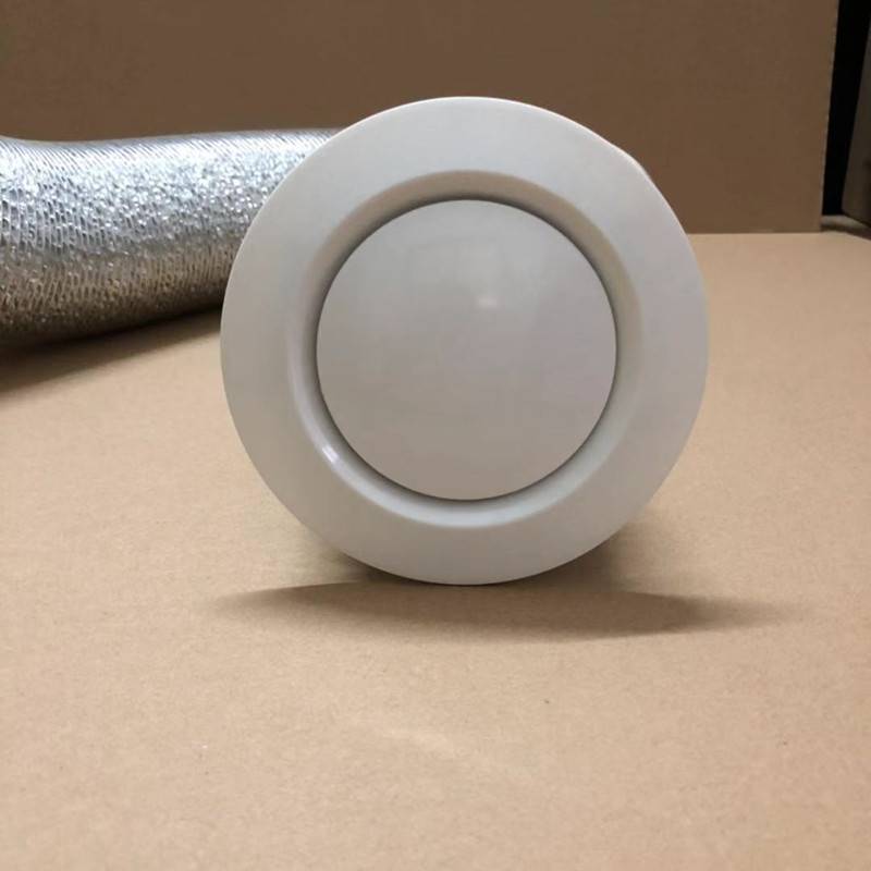 ABS round outlet air outlet exhaust air replacement air fan central air -conditioning square bulk fresh air system 110mm150mm