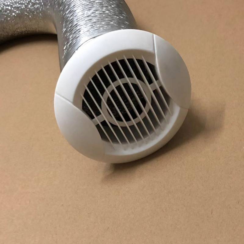 ABS round outlet air outlet exhaust air replacement air fan central air -conditioning square bulk fresh air system 110mm150mm
