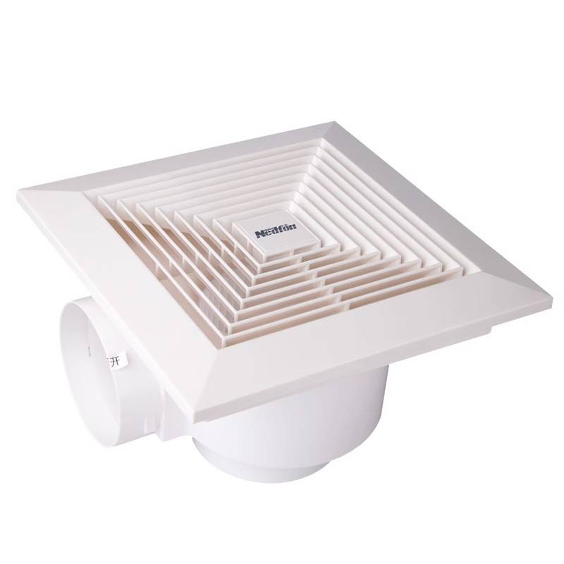 Green Island Wind -absorbing Top exhaust fan Bathroom light sound ceiling pipe changing air fan kitchen home powerful exhaust fan