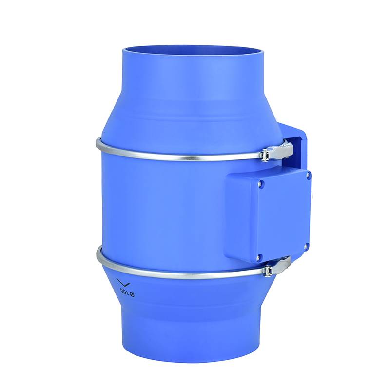One -way flow positive pressure giving static pipeline fan replacement fan exhaust new air system Commercial Internet cafe hot pot KTV KTV