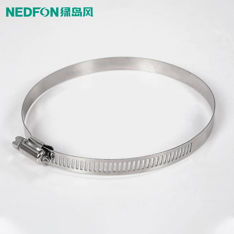 Green Island Wind and Frozen System Accessories Stainless Steel Card Handing exhaust pipeline buckle pipeline throat throat strong hug buttons