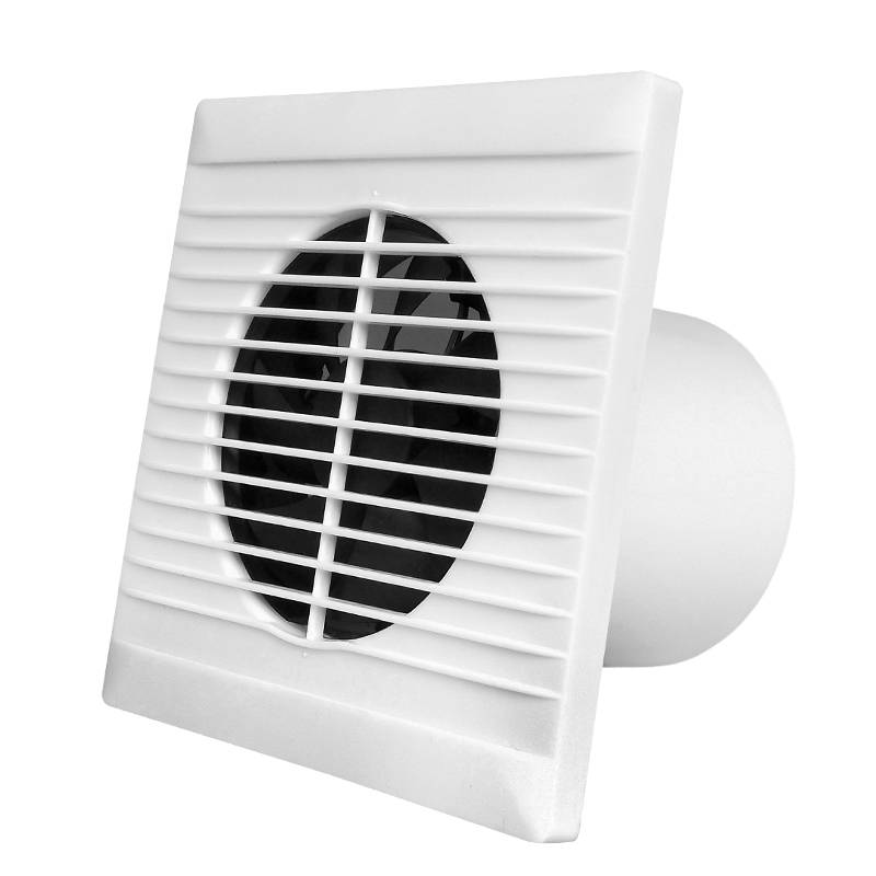 Solar small PVC100 tube round pipe exhaust fan home outdoor outdoor 4 -inch 12V toilet replacement fan