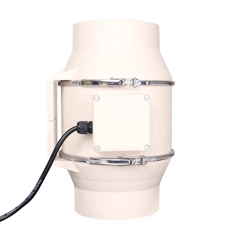 Pipeline fan unidirectional air fan strong static exhaust fan Frozen system Household ventilation 4/6/8 inches