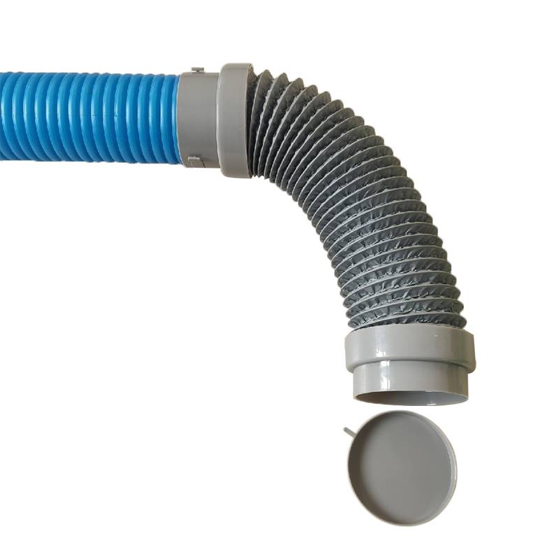Fresh air system pipeline PE pipe end soft connection fresh air accessories fresh air PE tube 75 110 muffin soft connection