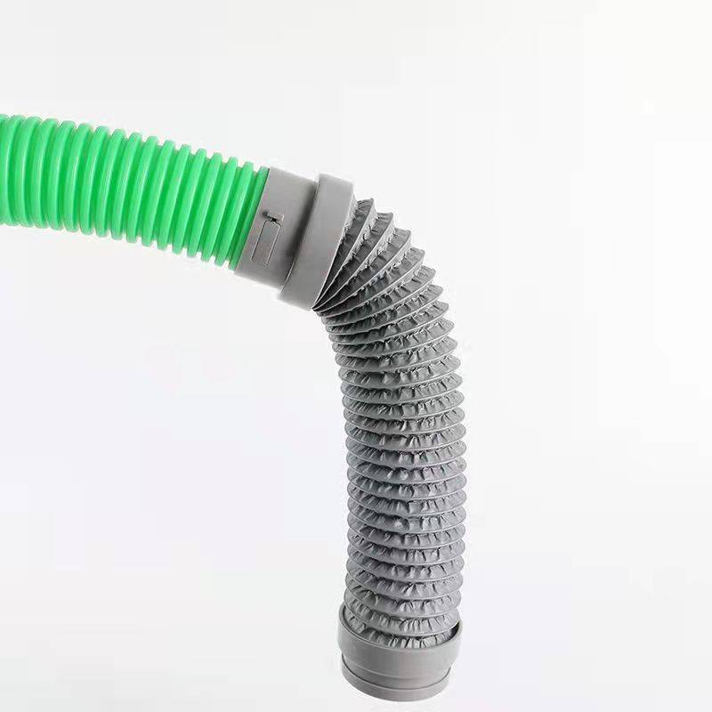 Fresh air system pipeline PE pipe end soft connection fresh air accessories fresh air PE tube 75 110 muffin soft connection
