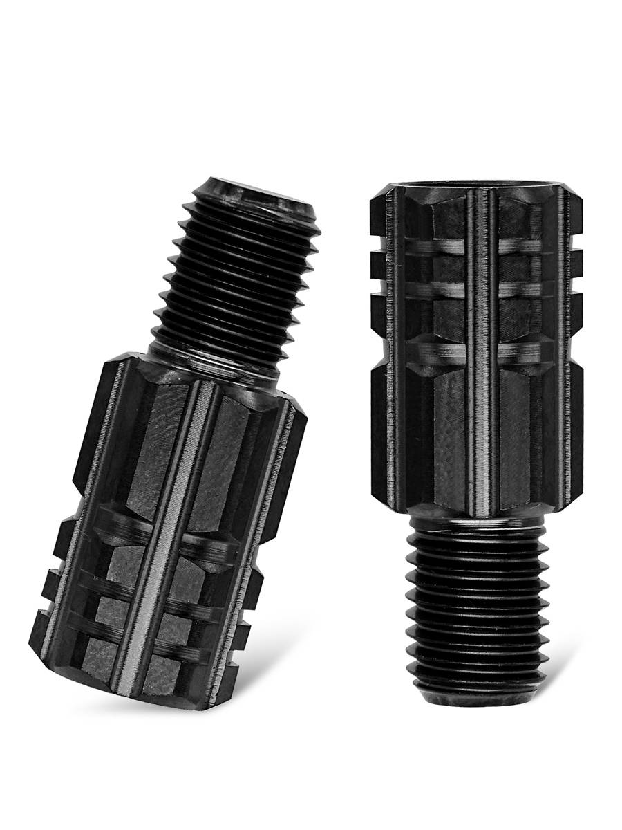 No. 9 Mavericks Electric Motor Mirror Modification M8M10 Positive Silk Titanium Alloy increased screw rotation screw