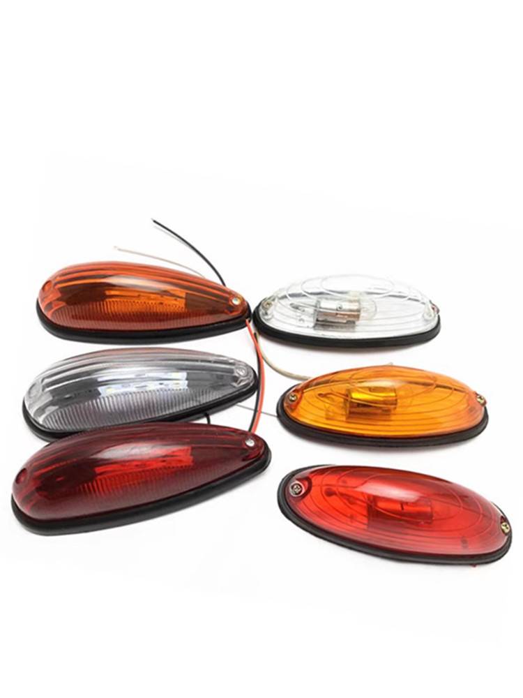 Add the box of the truck to the top lights of the truck to show the wide light 12v24V truck show the highlight corner lamp Big truck to show the outline of the top light