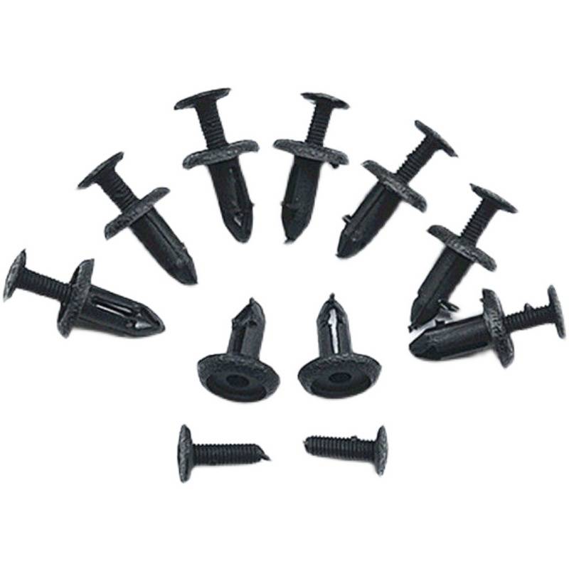Motorcycle electric vehicle self -attack screw plastic shell shell self -attack screw nut card card buckle iron clamp