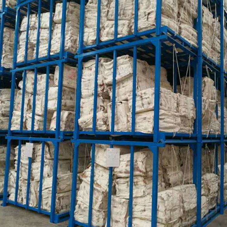 Qiaoshe steel stacking can be foldable metal fabric warehouse consolidation frame car parts frame cloth cloth cloth pile