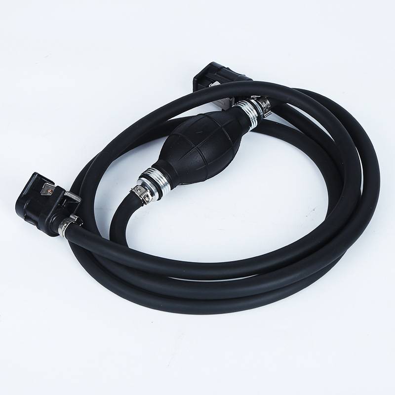 Yacht Yama Baisheng Outside Outer Oil Tank Oil Pipeline Unilateral 6, 8mm Rubber Pipe Manual Pump Hand Pump
