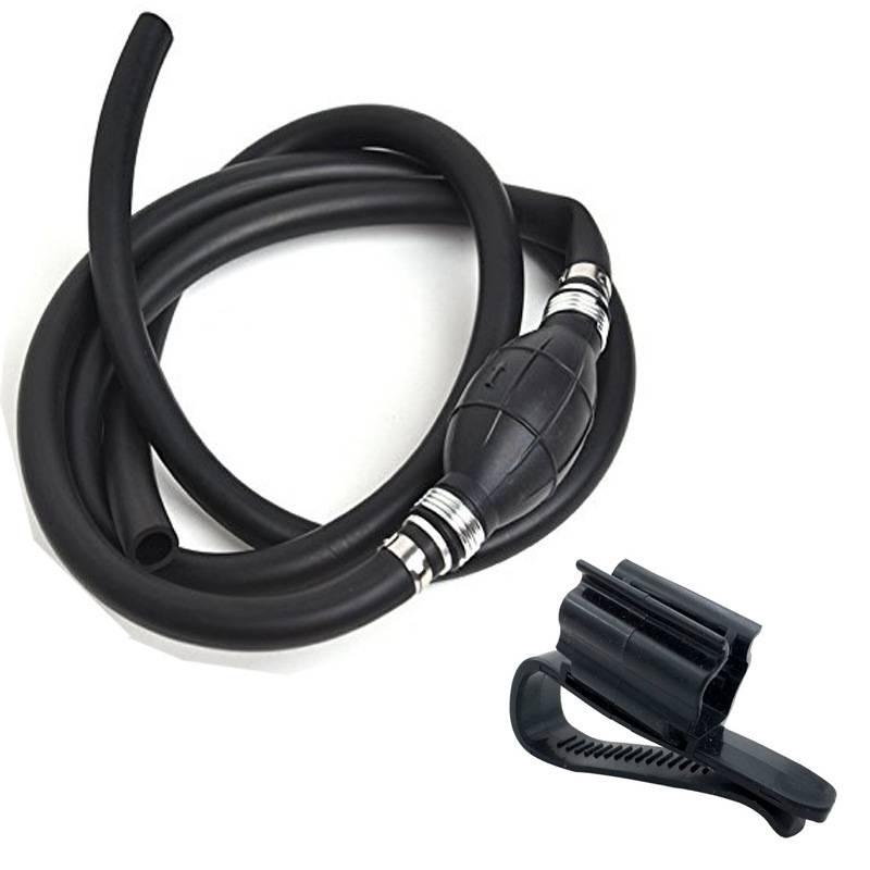 Yacht Yama Baisheng Outside Outer Oil Tank Oil Pipeline Unilateral 6, 8mm Rubber Pipe Manual Pump Hand Pump
