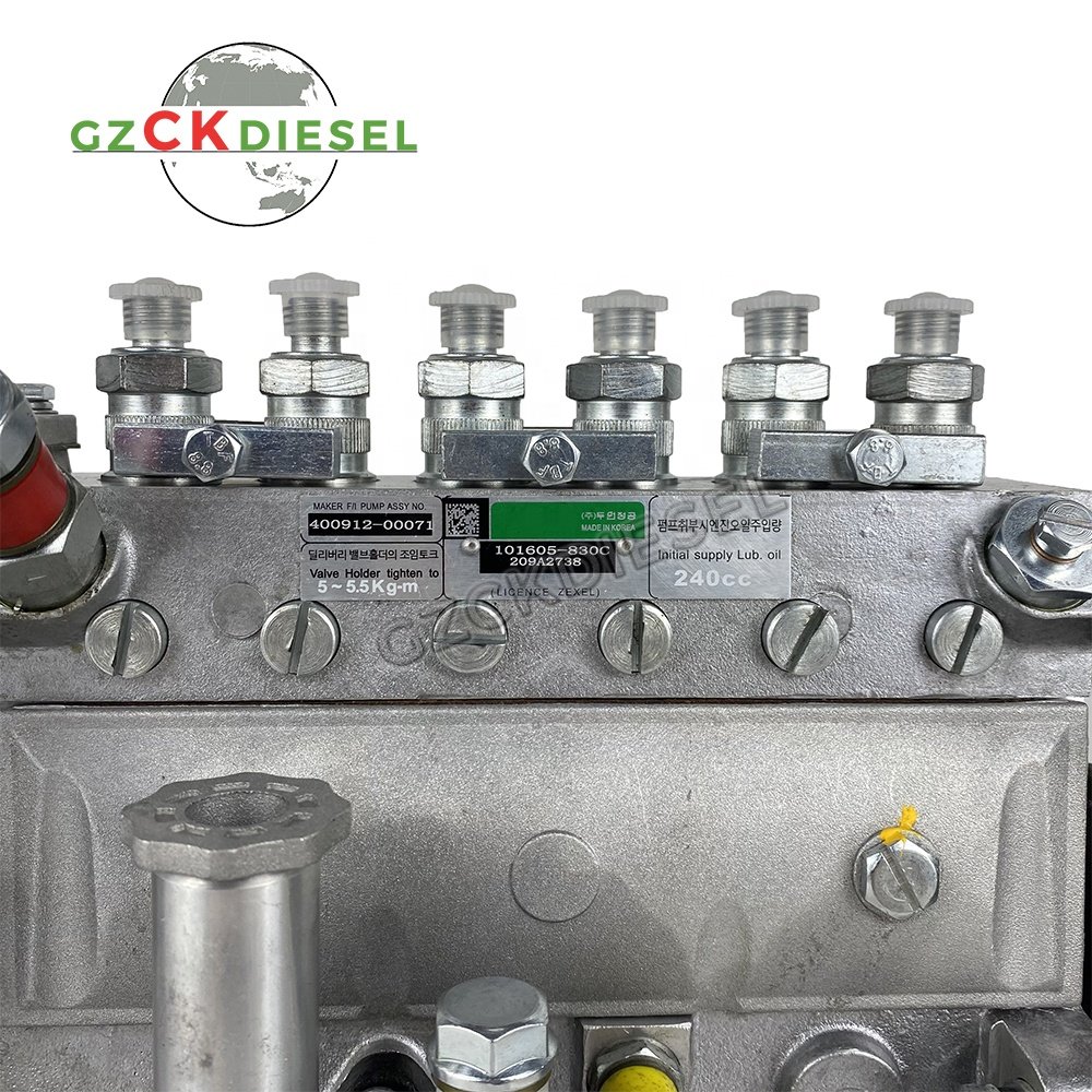 High Pressure Fuel Injection Pump 400912-00071 400912-00062 65.11101-7420A For Doo-san Dae-woo DX225 DX225LCA