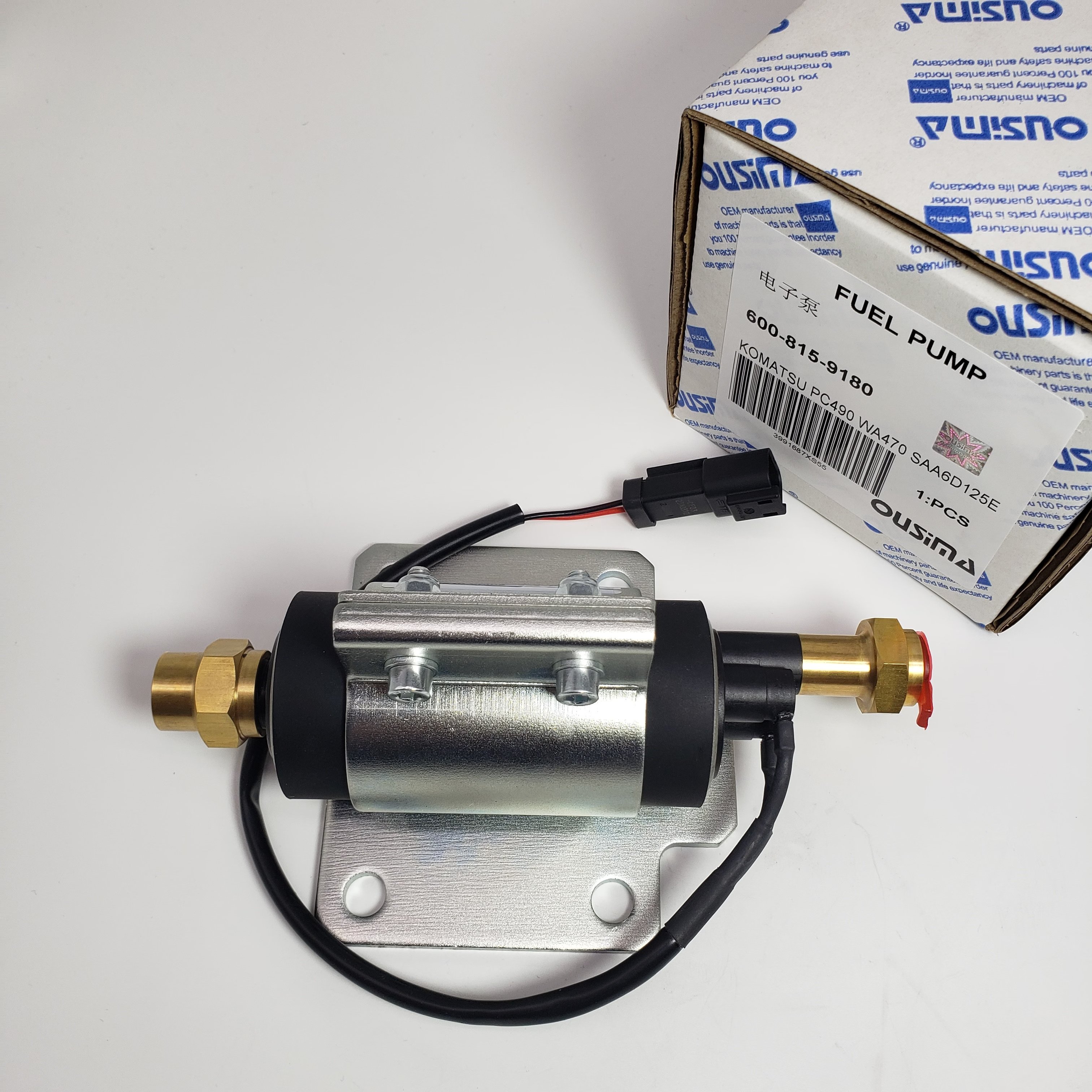 Fuel Pump 600-815-9180 For KOMATSU PC490 WA470 WA500