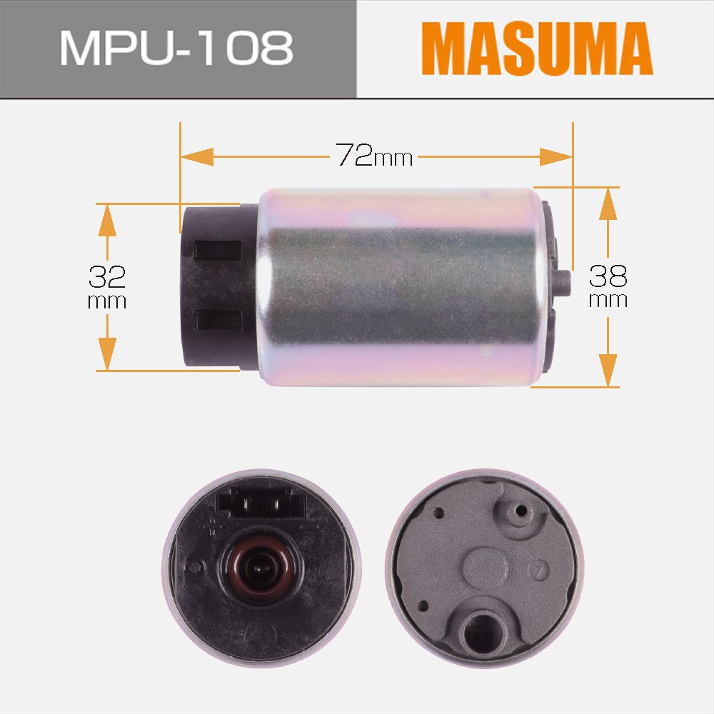 MPU-108 MASUMA Auto Spare parts fuel pump 23220-21131 23220-21132 23220-0Q030 23220-0Q031 For Toyota SUZUKI ESCUDO