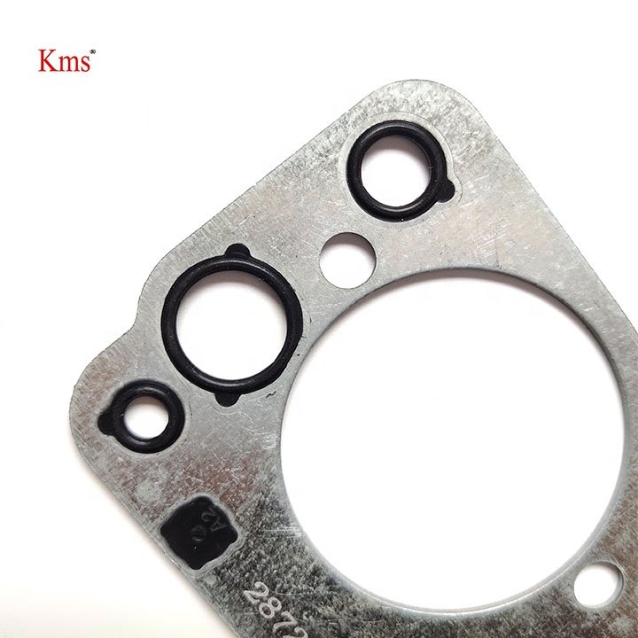 KMS gasket manufacturer best quality engine gasket QSX15 fuel pump support gasket 2872195