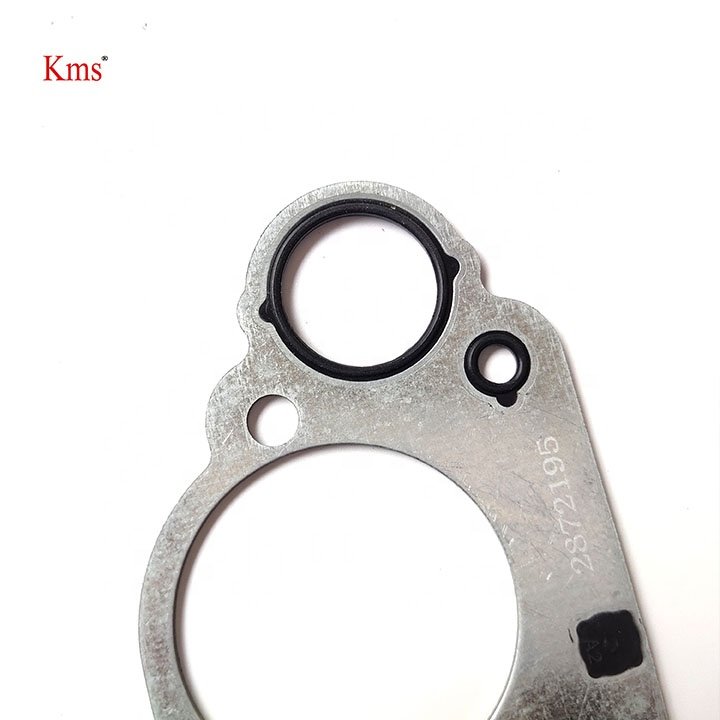 KMS gasket manufacturer best quality engine gasket QSX15 fuel pump support gasket 2872195