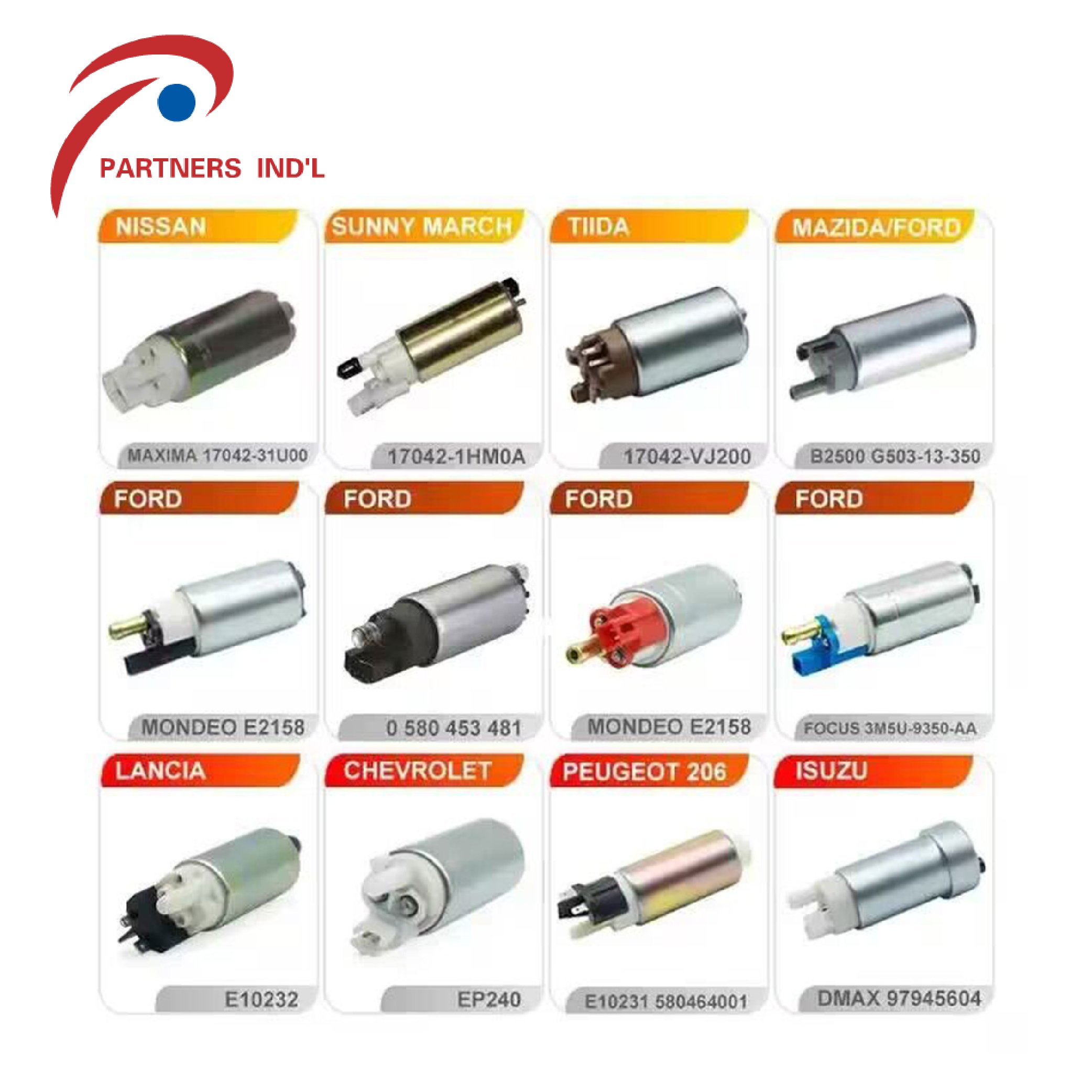 CNWAGNER Universal Car Electric Gasoline Fuel Pump Applicable for Toyota Nissan Hyundai