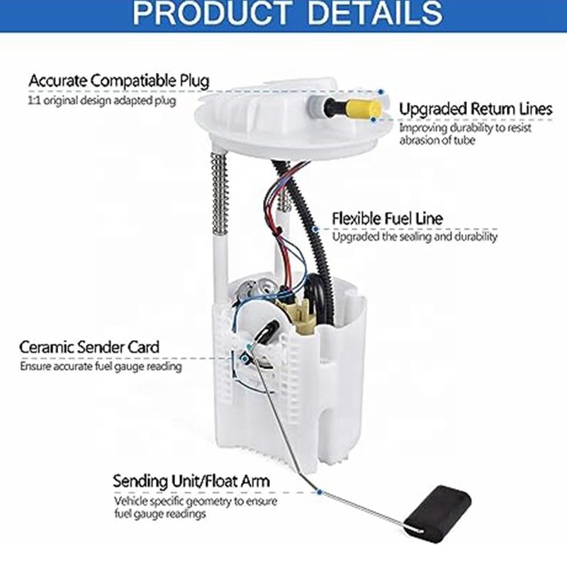 Auto Parts Fuel Pump Assembly For Dodge Nitro Jeep Liberty E7219M E7237M electric fuel pump