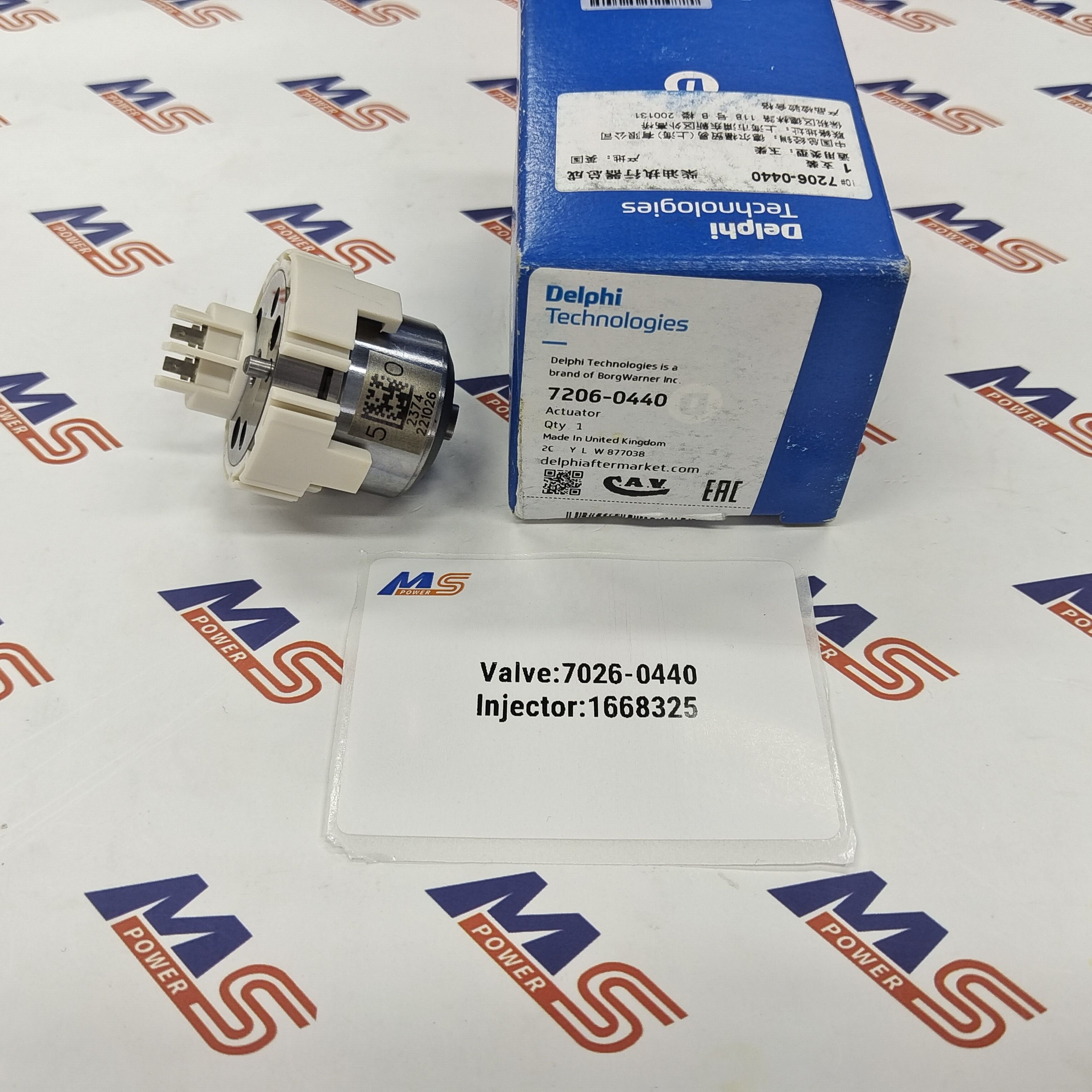 Original Electronic Unit Pump Actuator 7206-0440 For BEBU5A00000 1668325
