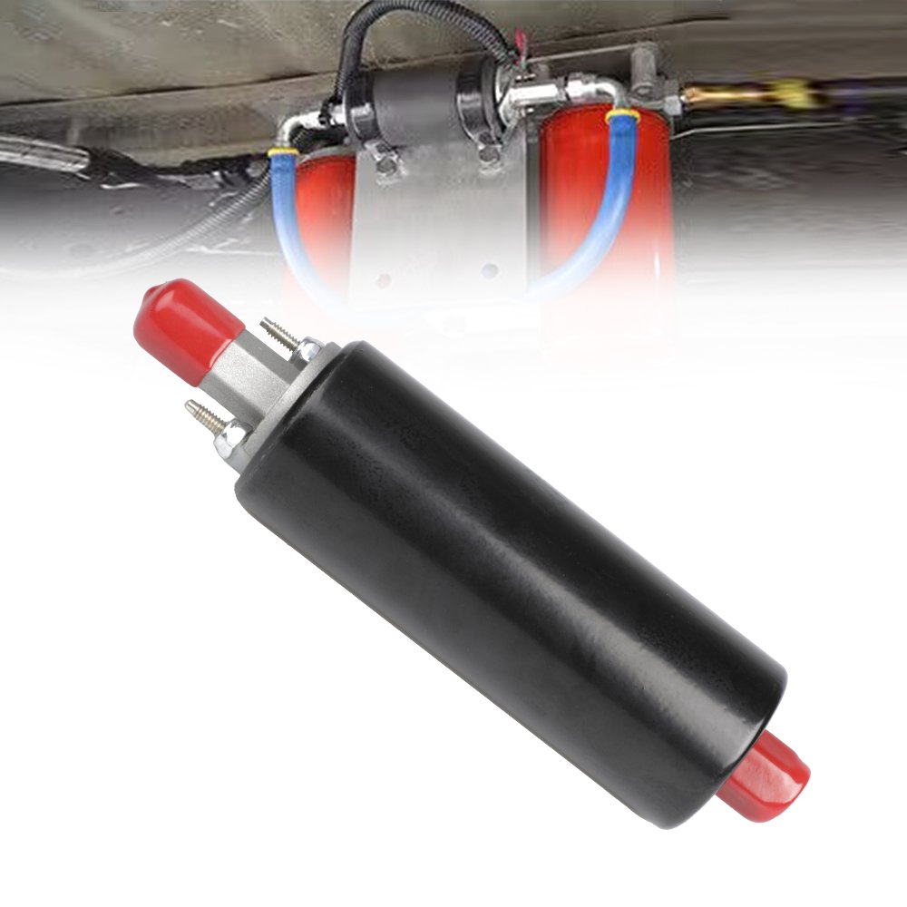 GSL392 Inline LS Fuel Pump & 58 PSI Fuel Filter Regulator EFI Conversion 255LPH High Pressure External Pump 6AN Fittings 400-939