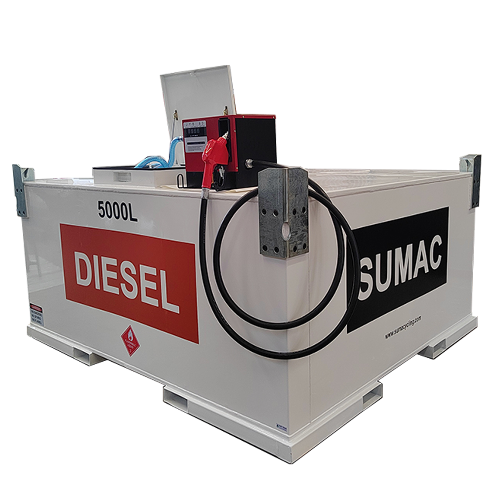 Mini Portable Gasoline fuel Station Diesel Petrol fuel Cube Tank With pump Sale For Australia
