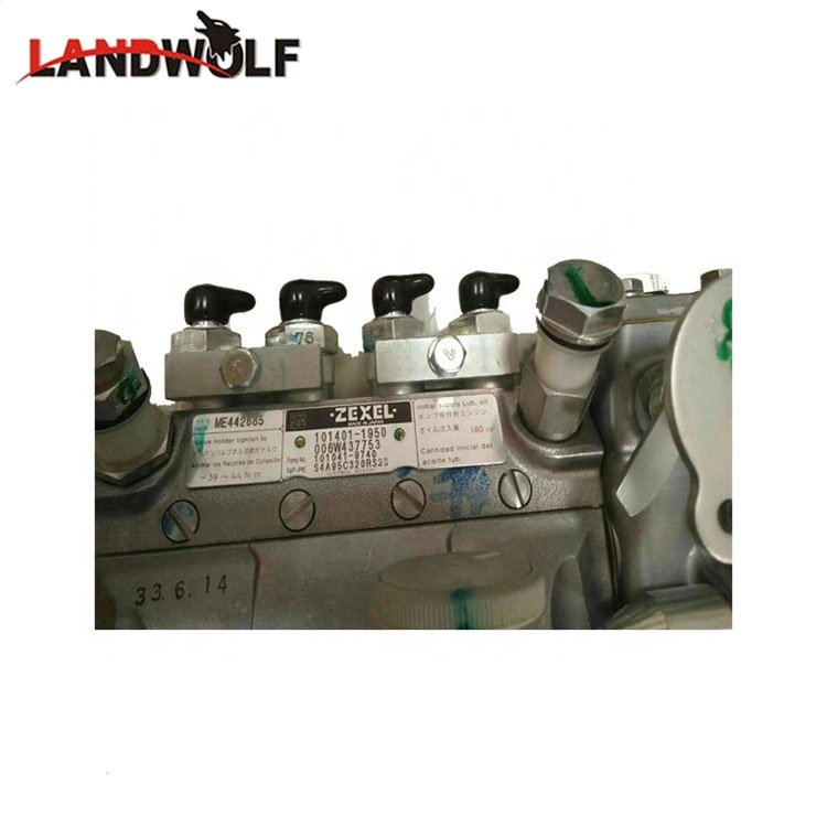 B220301000522 ME442589 Excavator 6D34 Engine Zexel Diesel Kiki Fuel Injection Pump For SANY