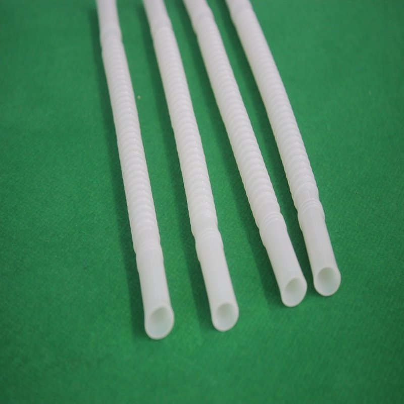 PA11 white plastic corrugated fuel pump hose