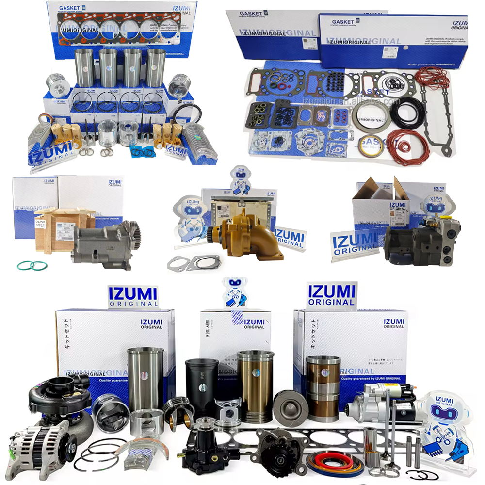 IZUMI cummins Pump 6d170 6d140 6d155 QSK23 QSV91 6BT K38 Oil Pump Diesel Engine Repair Kit For CUMMINS