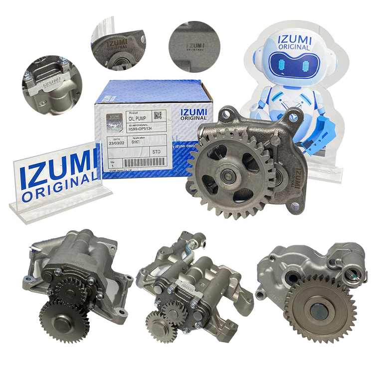 IZUMI cummins Pump 6d170 6d140 6d155 QSK23 QSV91 6BT K38 Oil Pump Diesel Engine Repair Kit For CUMMINS
