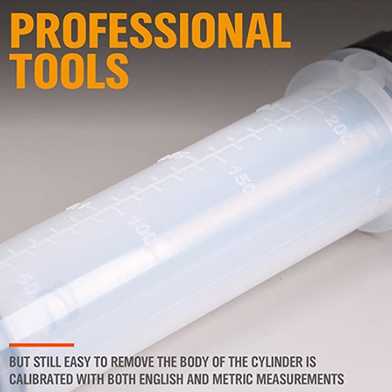 Car Oil Fluid Extractor Auto Air Pump Filling Syringe Bottle Transfer Automotive Fuel Extraction Hand Pump Dispenser Tools 200cc