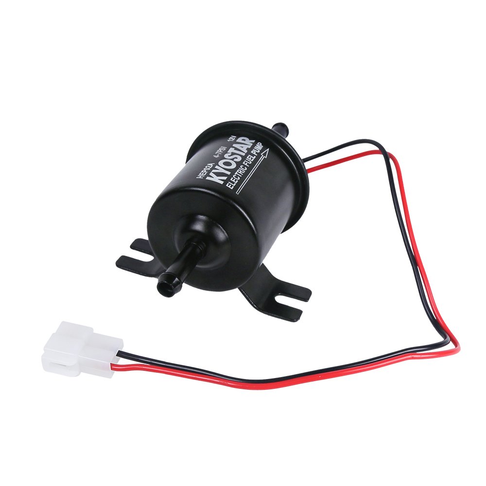 HEP-02A Universal Low Pressure Gas Diesel Fuel Pump Electric Fuel Pump 12v Electric Transfer Output Pressure 4-7psi