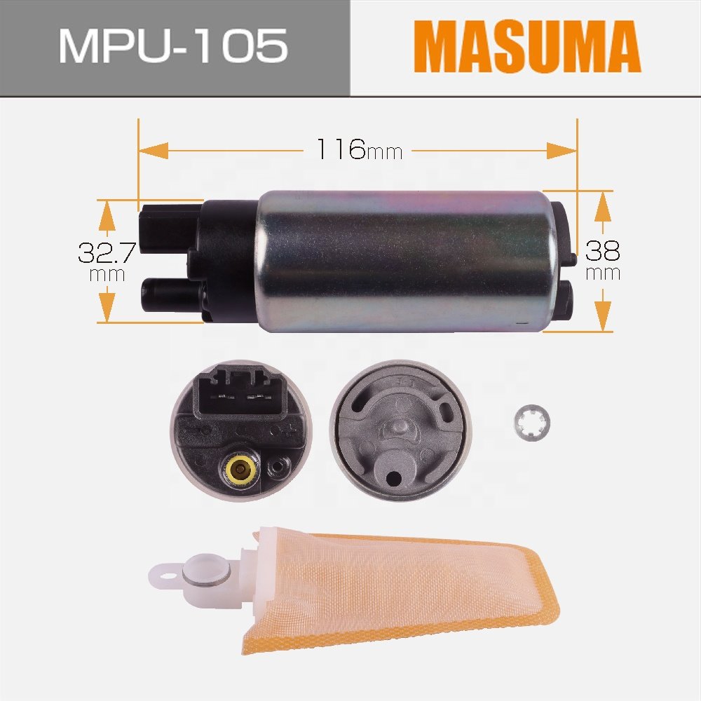 MPU-105 MASUMA Auto Engine Parts Regulator Pressure Electric Fuel Pump For Mb959729