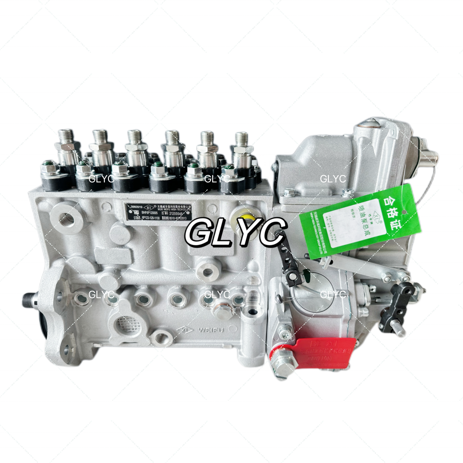 Genuine WEIFU Fuel Injection Pump 6P123 006P123P 3960919 Common Rail Injection Pump BHF6P120005 For CUMMINS