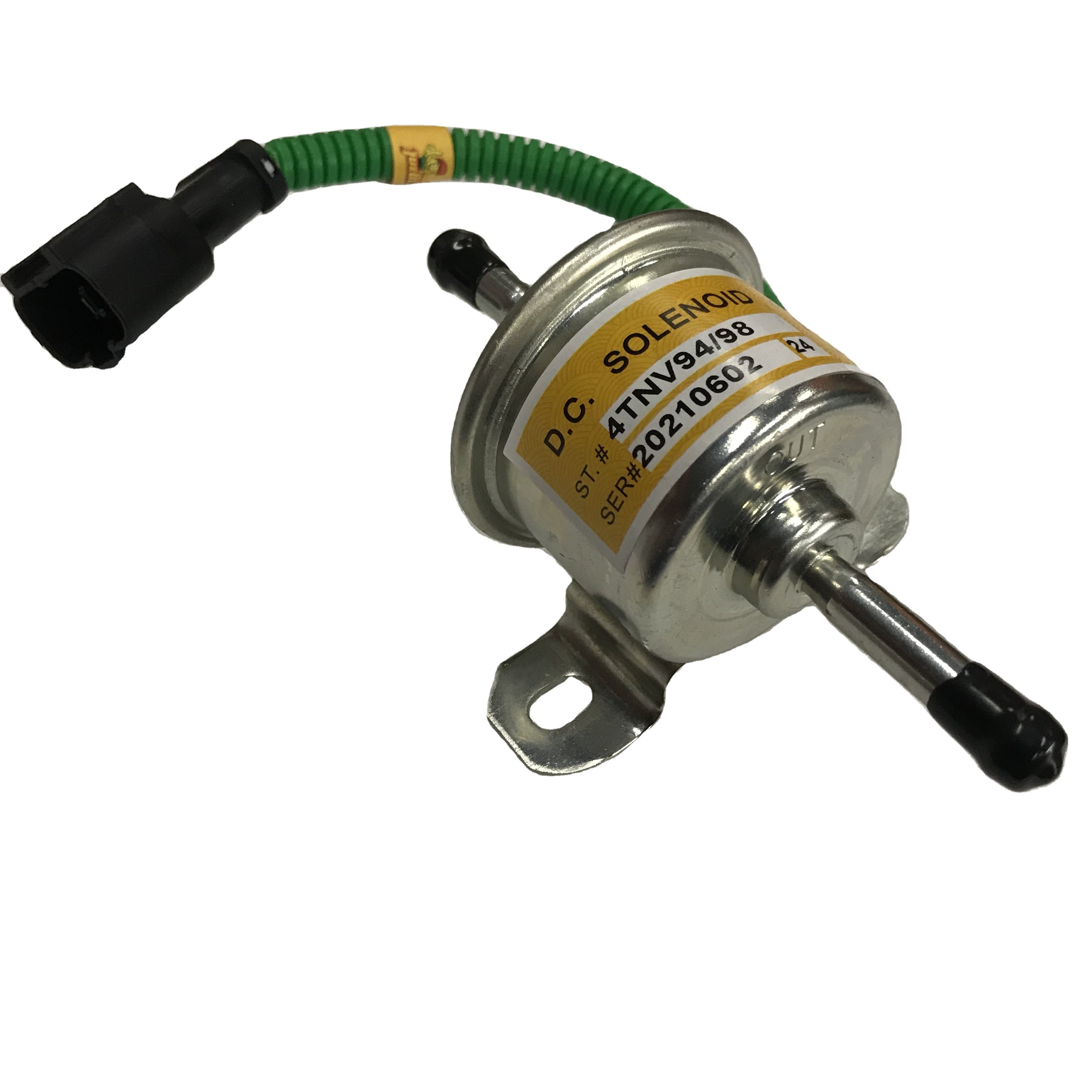 Digger Excavator Spare Part 12V 24V 129612 Electric 52100 Suits 4TNV94 4TNV98 3TNV88 Electronic Engine Fuel Oil Pump