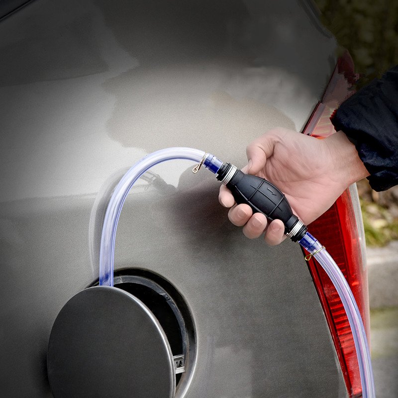Hand Pump Suction Oil Transfer Manual Oil Water Petrol Diesel Fuel Liquid Pipe