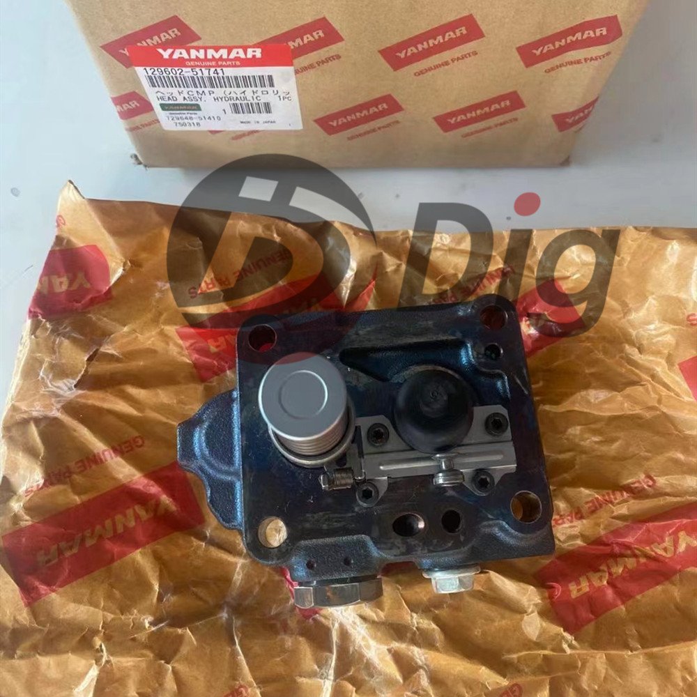 Original 4TNV88 4TNE88 Diesel Engine X4 Head rotor 129602-51741 For Yanmar
