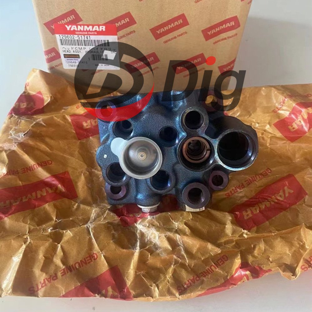 Original 4TNV88 4TNE88 Diesel Engine X4 Head rotor 129602-51741 For Yanmar