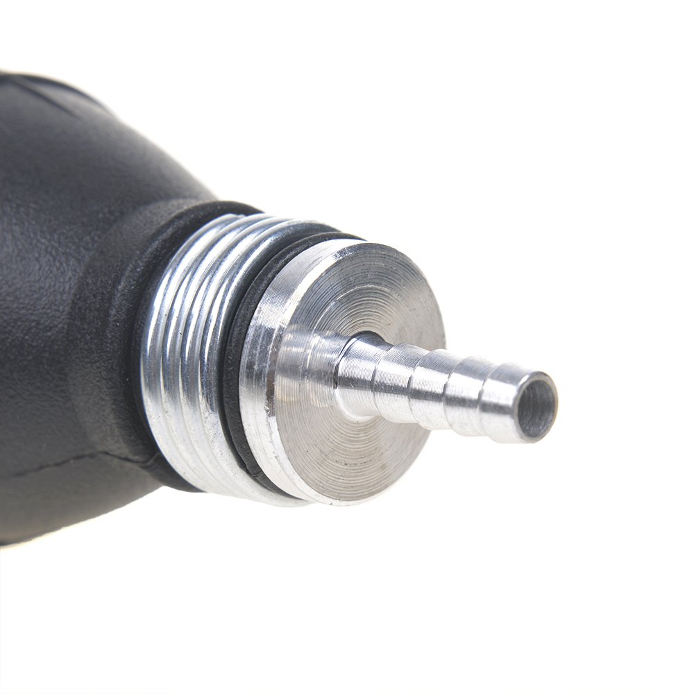 Fuel Pump 6mm 8mm 10mm 12mm Manual Siphon Pump with 2 Pinch Clip Used Rubber Aluminum Hand Fuel Pump For Car Boat Outboard