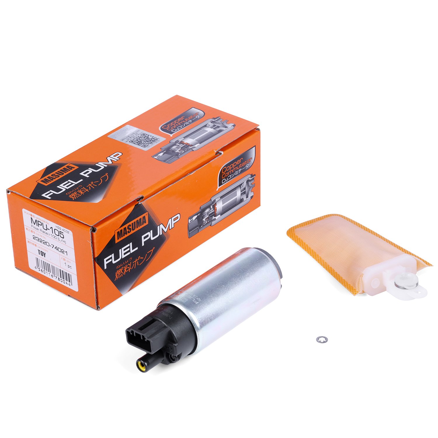 MPU-105 Japan MASUMA 23220-74021 23220-74020 for Toyota Camry car 12v Electric fuel pump parts