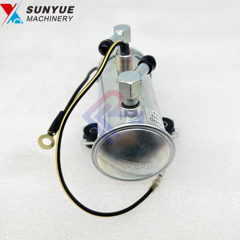 Original Parts SK75-8 4LE2 Electric Fuel Pump Supply For Excavator 8-97041521-2 8-97041521-4 8970415212 8970415214