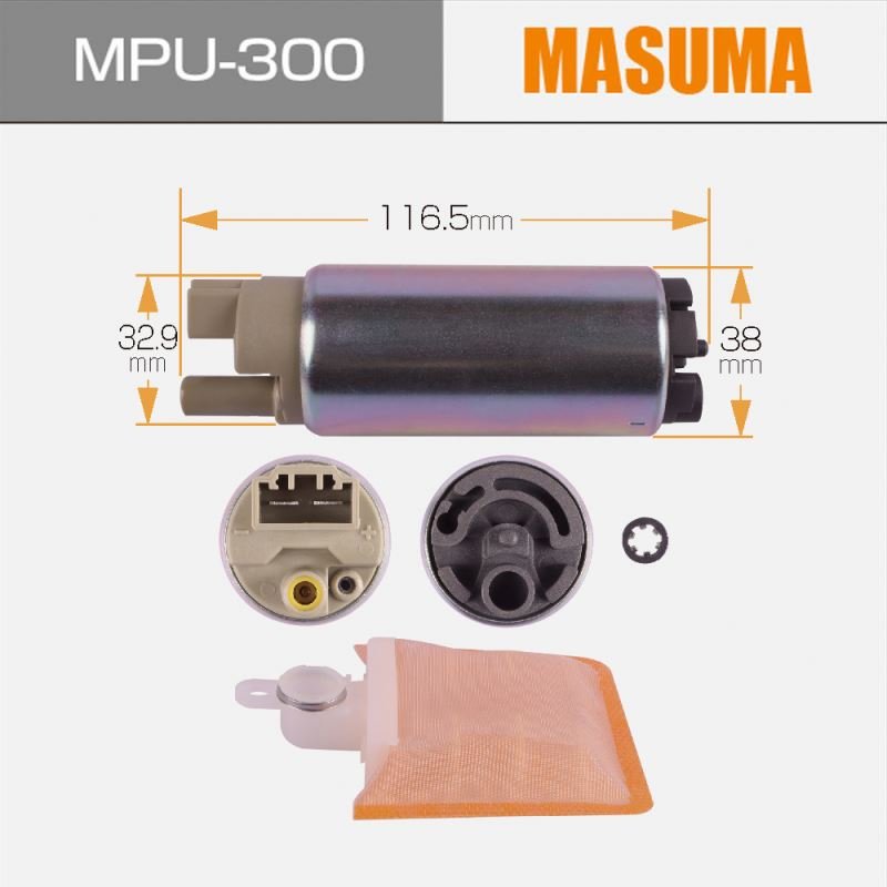 MPU-300 MASUMA Long Lasting Life MR993340 MN158116 Car Universal Fuel Pump Japanese Cars Chevy Silverado 1500 2003 Fuel Pump