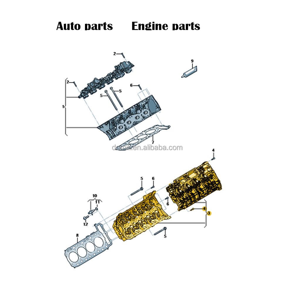 Wholesale Japanese Auto Spare Parts For Toyota hilux Corolla Hyundai Suzuki Mazda 3 AUDI BENZ BMW toyota VW body Headlight