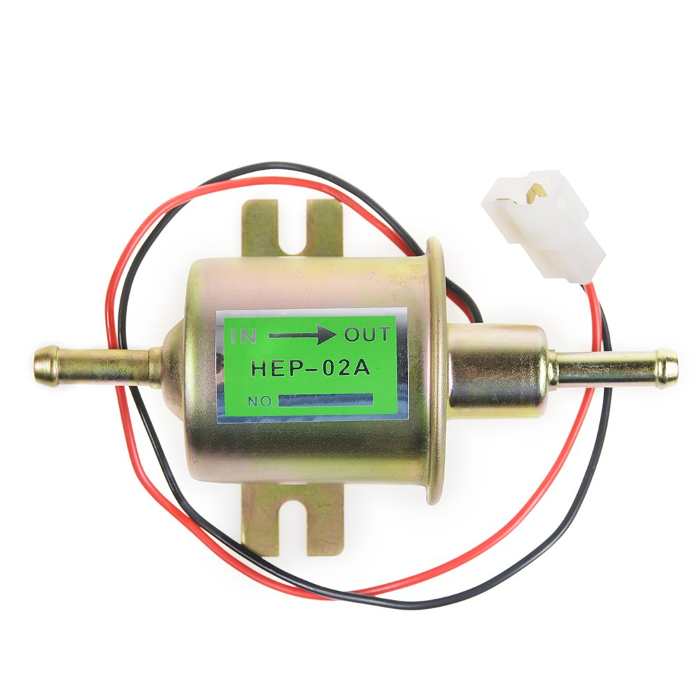 12V 24V Electric Fuel Pump Low Pressure Bolt Fixing Wire Diesel Petrol For Car Carburetor Motorcycle ATV HEP-02A