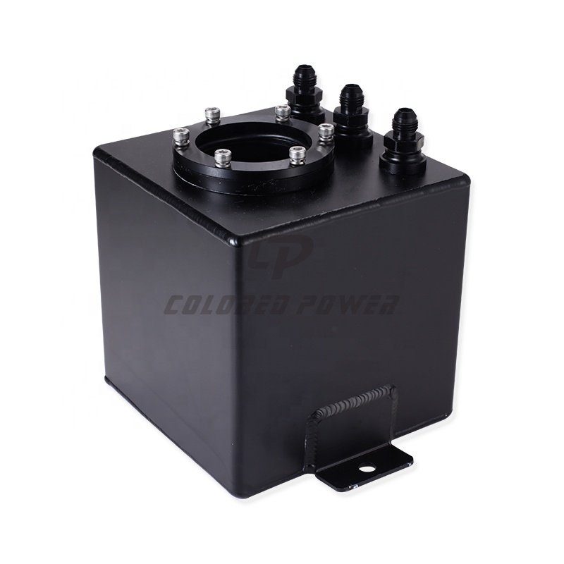 2L Aluminium Polished Universal Complete Fuel Surge Tank Use With 044 Pump