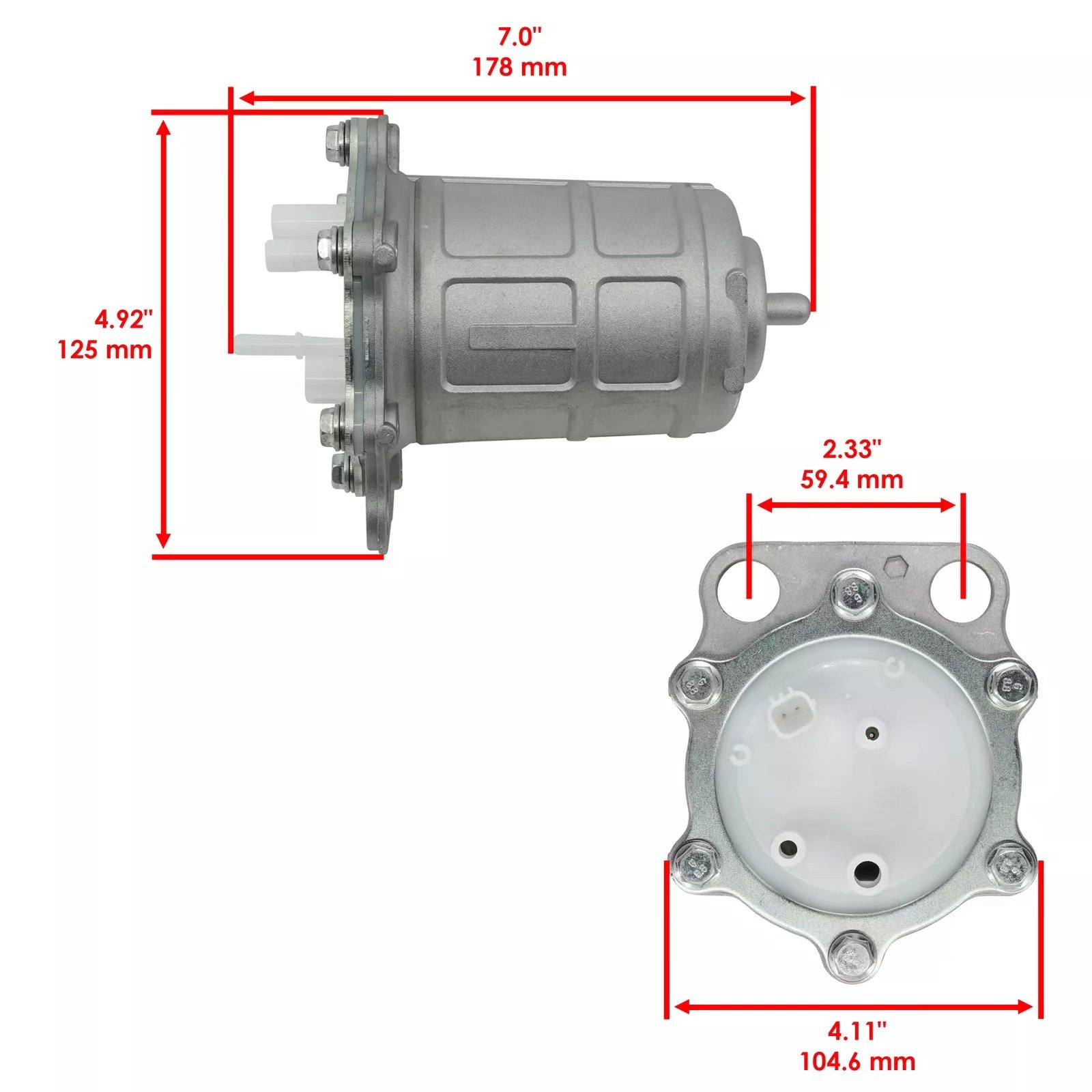 Motorcycle fuel pump assembly 16700-HN8-601 is suitable for Honda ATV fuel pump 16700-HN8-A62