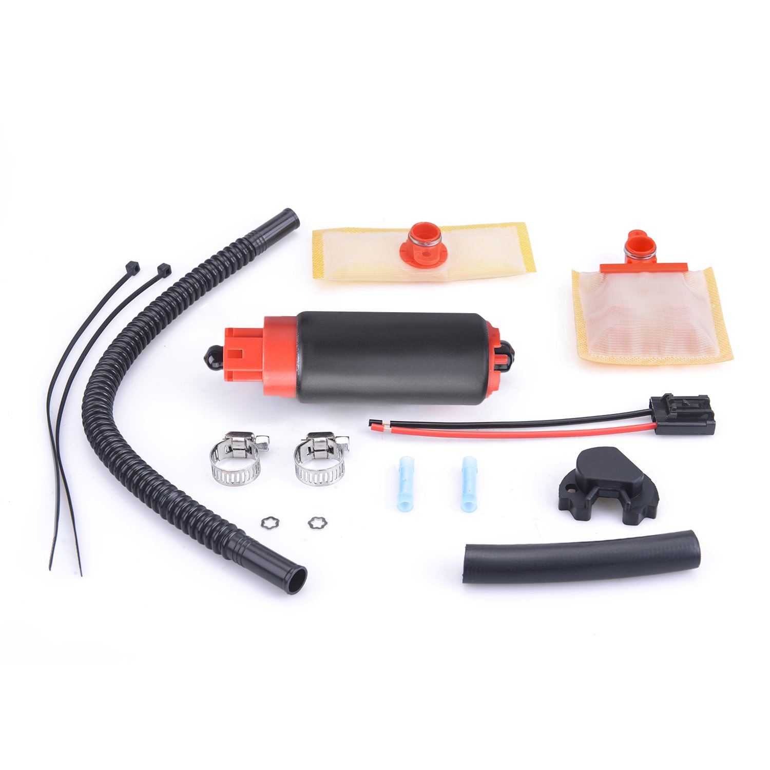 Car 340LPH E85 Compatible High Flow Fuel Pump "Replace Walbro 255LPH GSS342" For Honda VW BMW Chevrolet Dodge